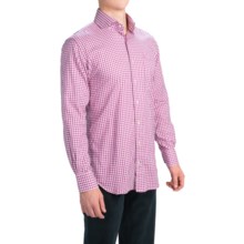 60%OFF メンズスポーツウェアシャツ ピーター・ミラークリケットギンガムシャツ - 長袖（男性用） Peter Millar Cricket Gingham Shirt - Long Sleeve (For Men)画像